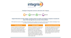 Desktop Screenshot of integris3biosolutions.com